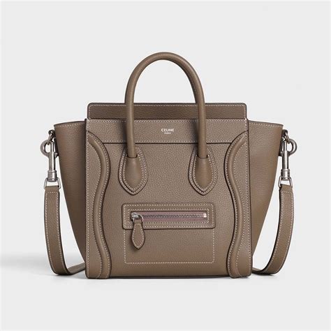 Women's Nano luggage bag in drumme